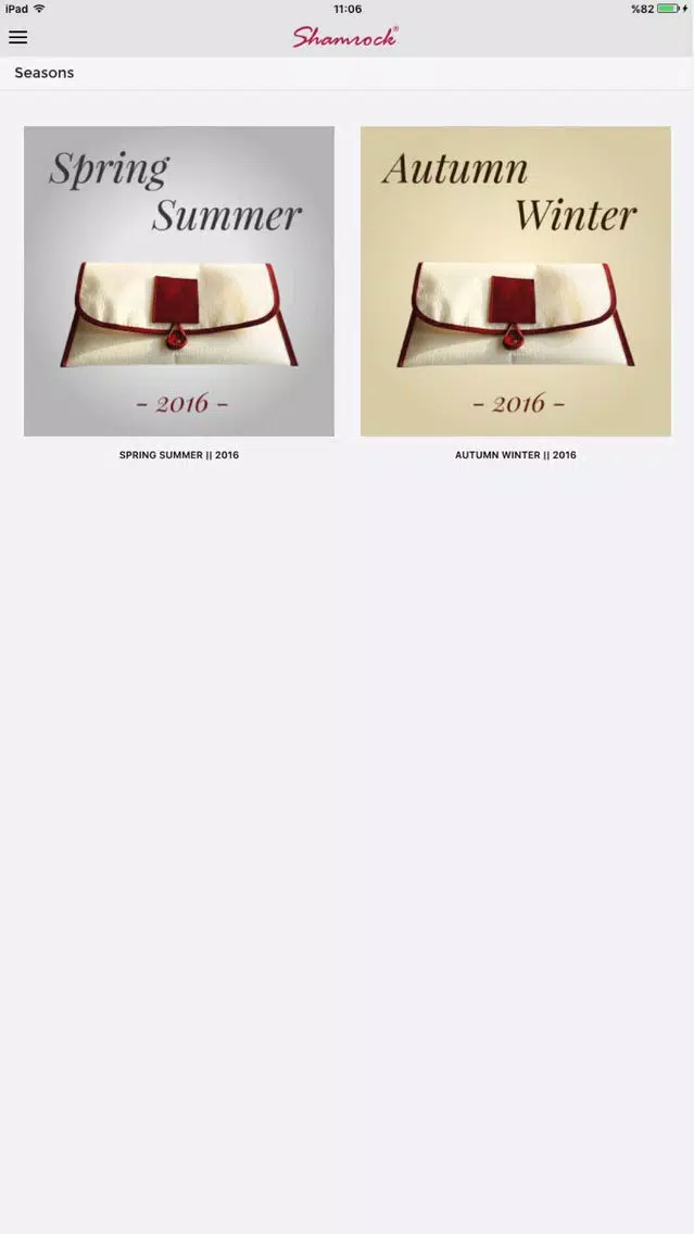 Captures d'écran de Shamrock Textile Mobile Catalogue
