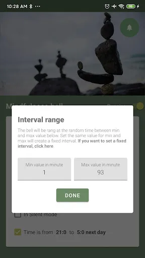 Mindfulness Bell Screenshots