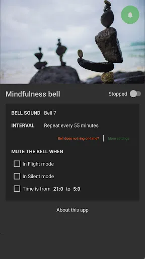 Mindfulness Bell Screenshots