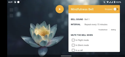 Mindfulness Bell Screenshots