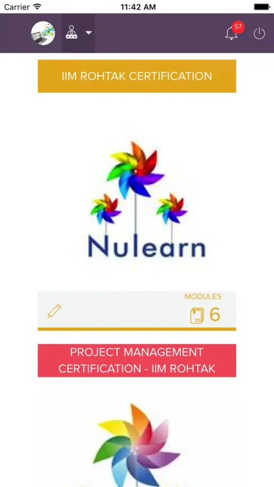 Screenshot di Nulearn