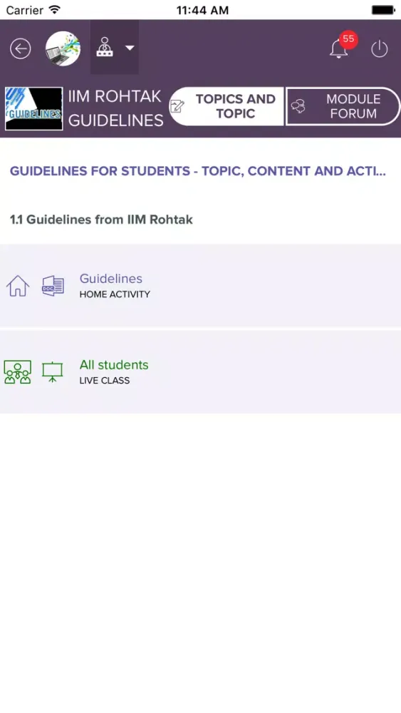 Screenshot di Nulearn