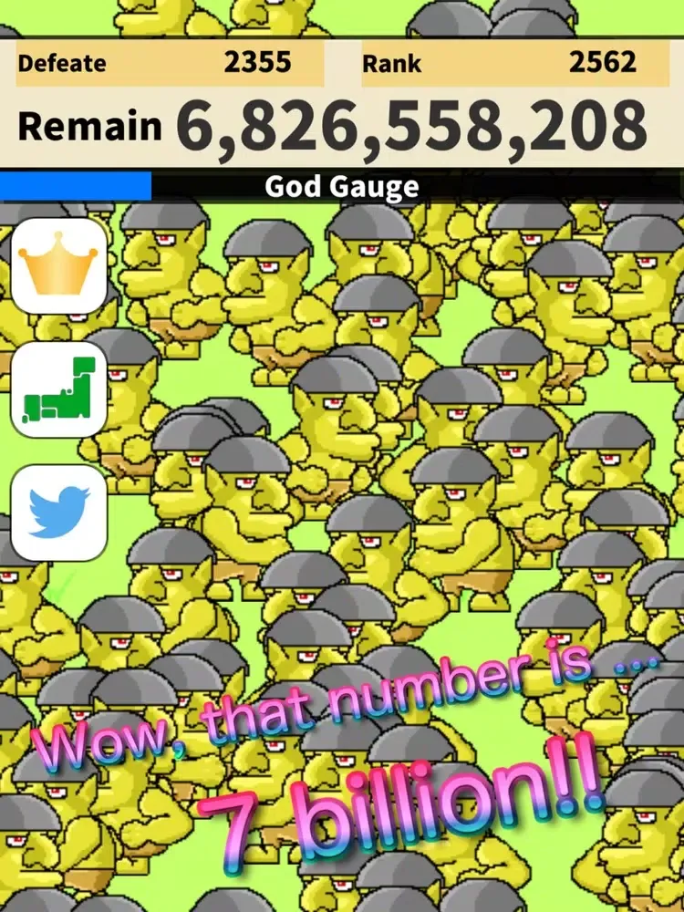 7 Billion Goblin iPad  Screenshots
