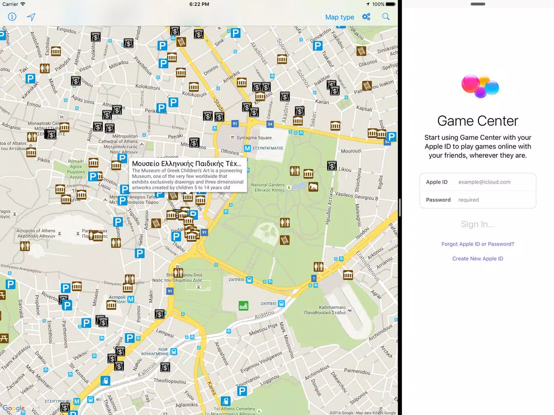 Leisuremap Greece, Camping, Golf, Swimming, Car parks, and more iPad  স্ক্রিনশট