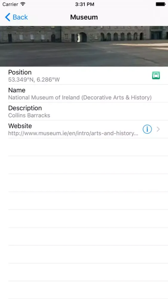 Leisuremap Ireland, Camping, Golf, Swimming, Car parks, and more スクリーンショット