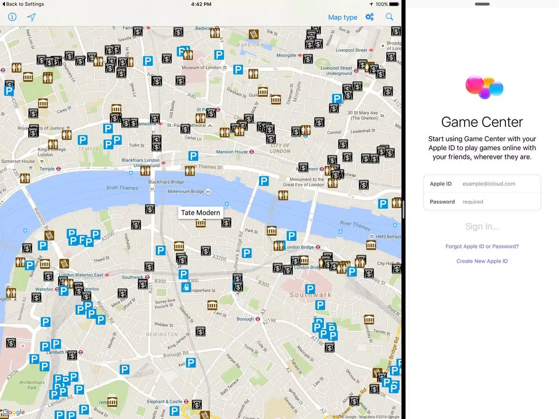 Leisuremap United Kingdom, Camping, Golf, Swimming, Car parks, and more iPad  Ekran Görüntüleri