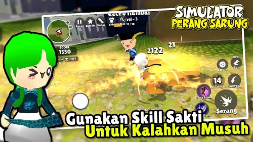 Simulator Perang Sarung 3D-screenshot-1