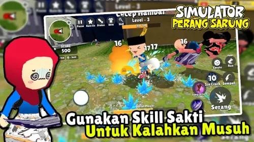 Simulator Perang Sarung 3D-screenshot-2