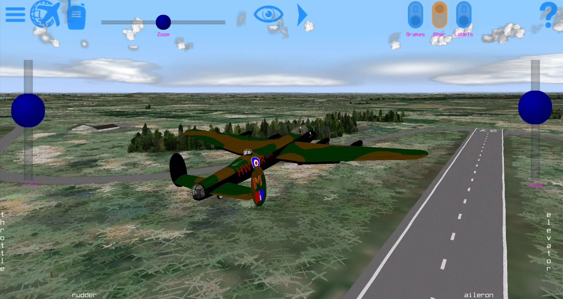 Leo's Flight Simulator سکرین شاٹس