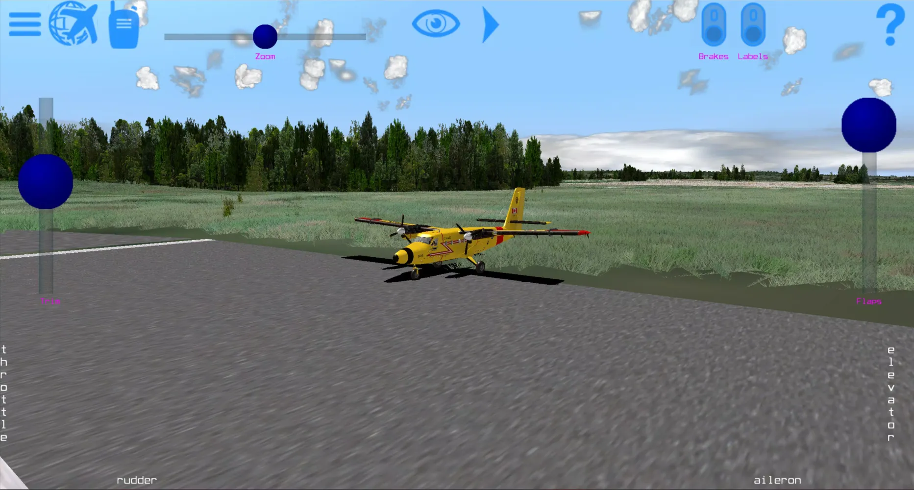 Leo's Flight Simulator سکرین شاٹس