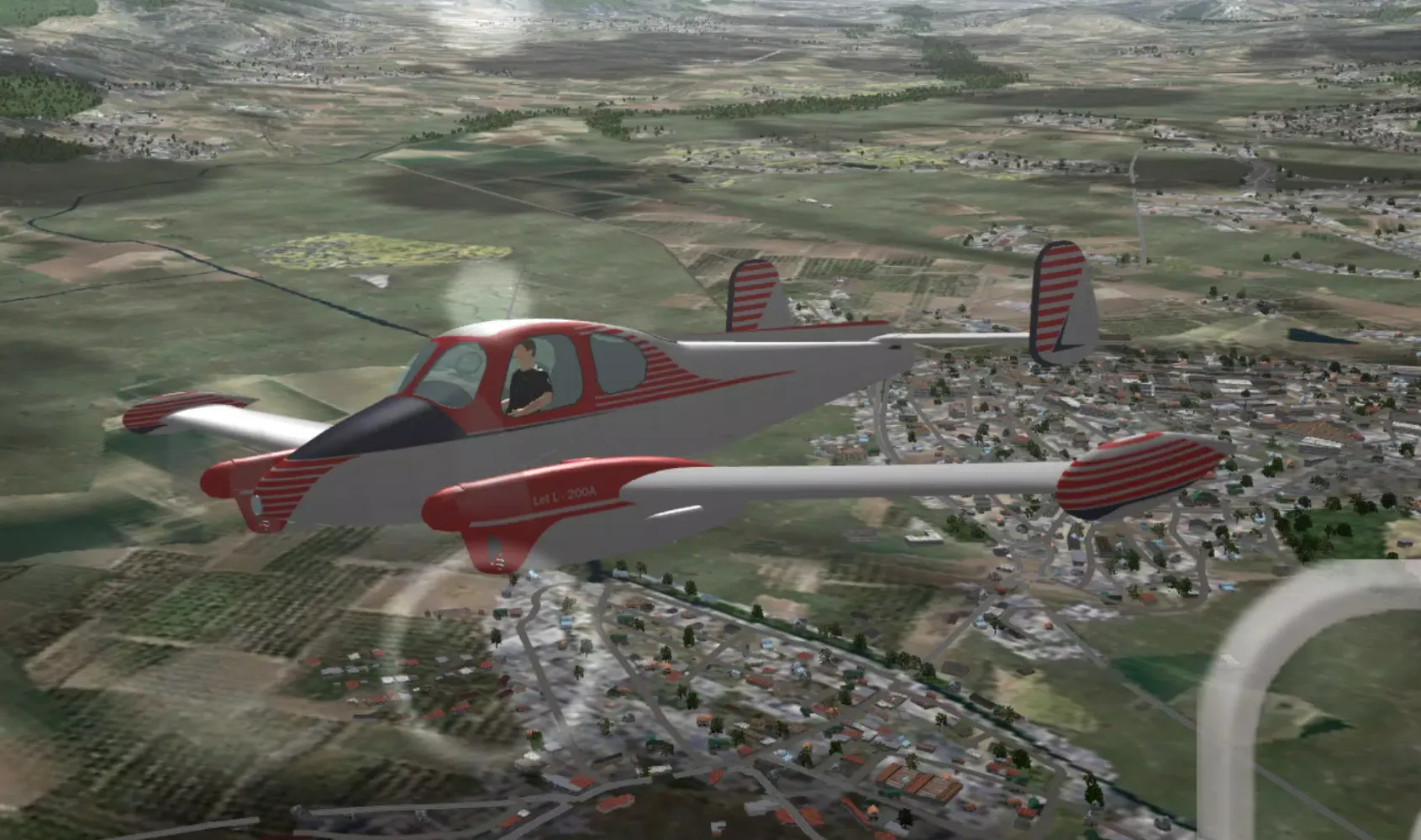 Leo's Flight Simulator سکرین شاٹس