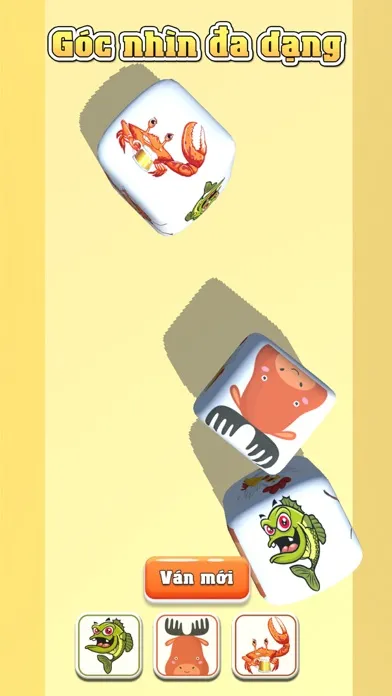 ภาพหน้าจอของ Bầu Cua Tôm Cá: Bầu Cua Mobile