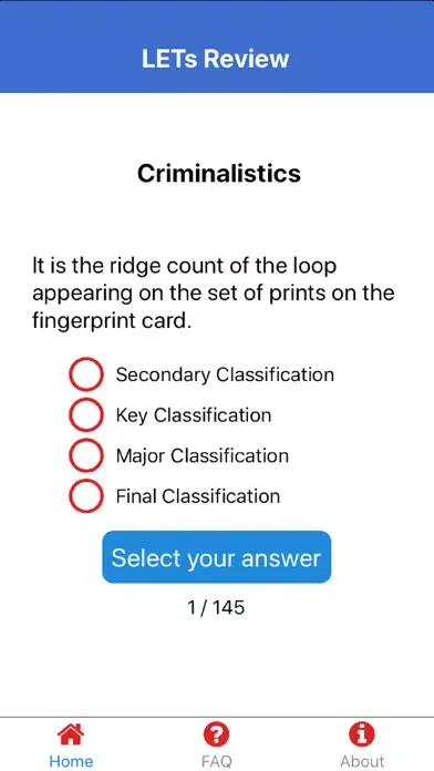 Criminology Board Exam Review Screenshots
