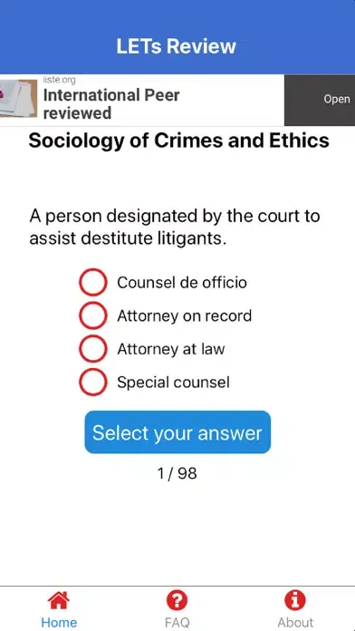 Criminology Board Exam Review Screenshots