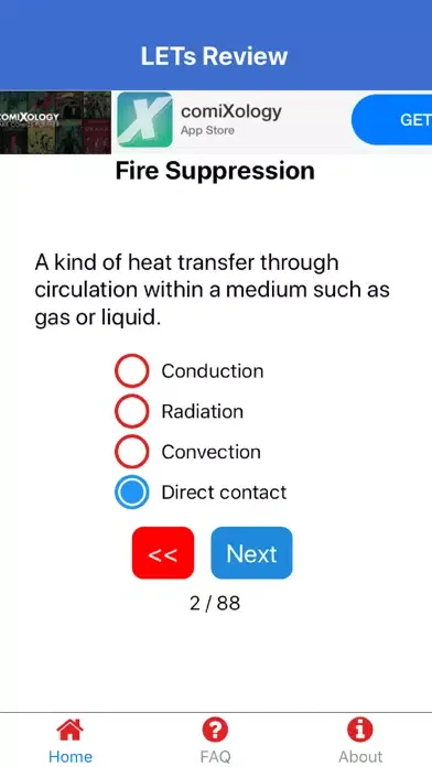 Zrzuty ekranu LETs Review Fire Officer Exam