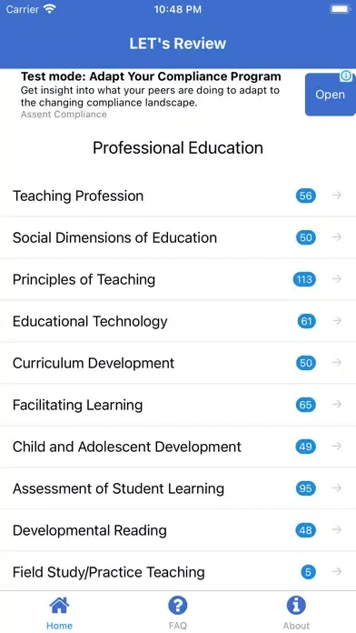 LET Professional Education Ekran Görüntüleri