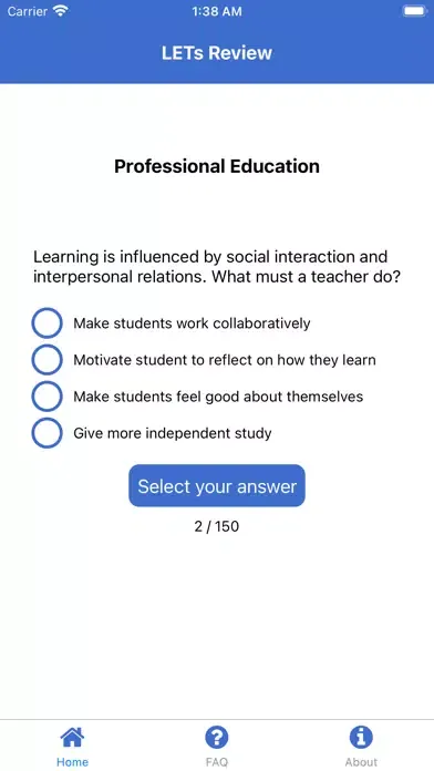 LET Professional Education Ekran Görüntüleri