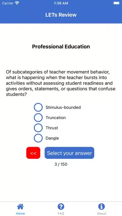 LET Professional Education Ekran Görüntüleri