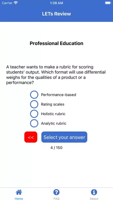 LET Professional Education Ekran Görüntüleri