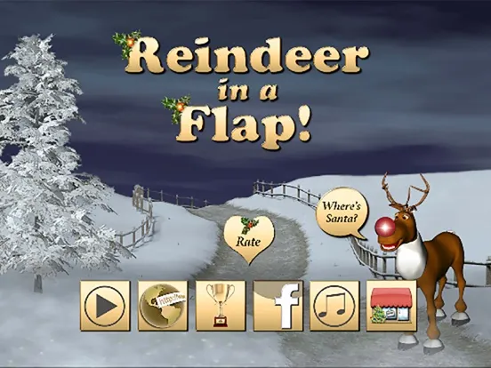Captures d'écran de Reindeer in a Flap- A magical Adventure! iPad 