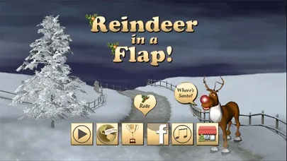 Captures d'écran de Reindeer in a Flap- A magical Adventure!
