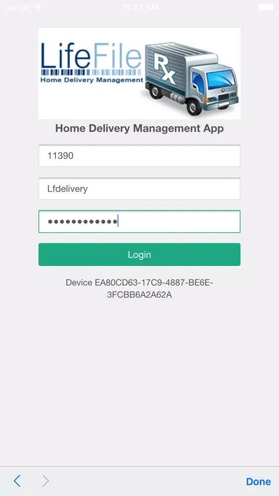 Home Delivery Management Ekran Görüntüleri