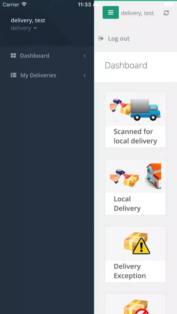 Home Delivery Management Ekran Görüntüleri