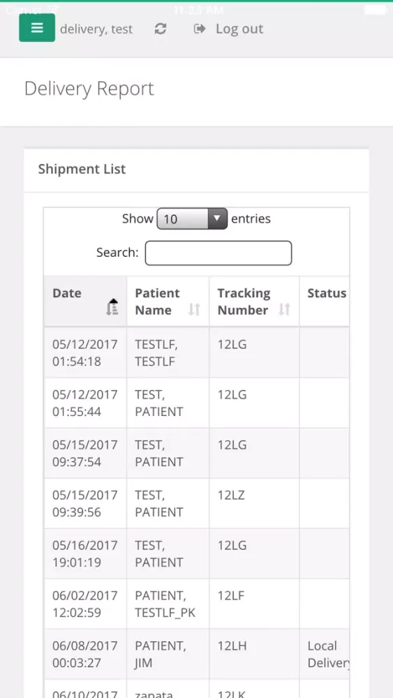 Home Delivery Management Ekran Görüntüleri