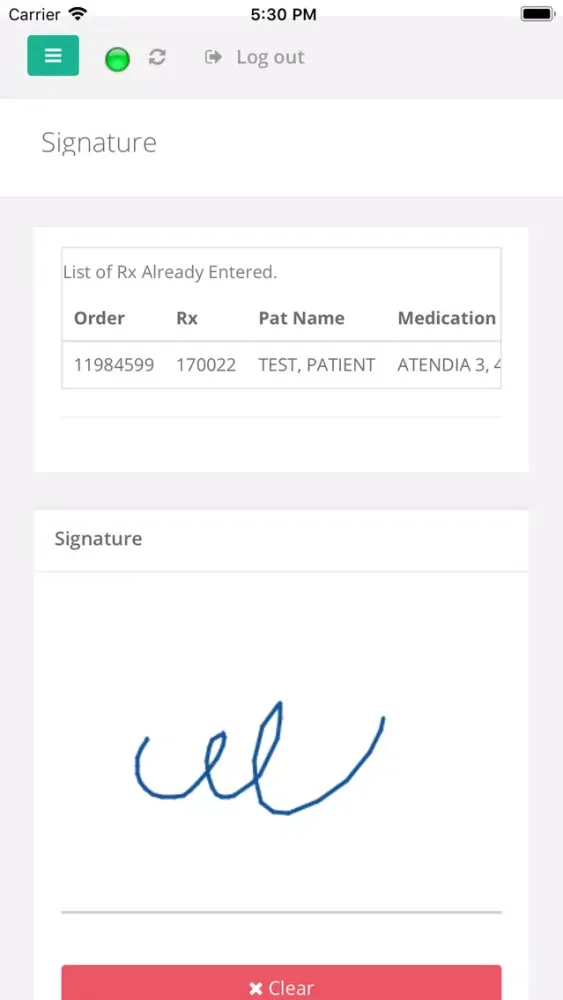 Pharmacy Kiosk Screenshots