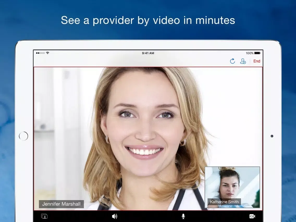 صور HealthyHub Live Doctor Visit iPad 