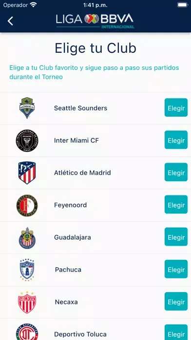 LIGA BBVA MX INTERNACIONAL Screenshots