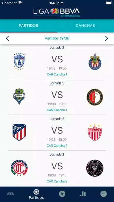 LIGA BBVA MX INTERNACIONAL Screenshots