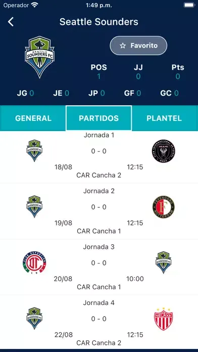 LIGA BBVA MX INTERNACIONAL Screenshots