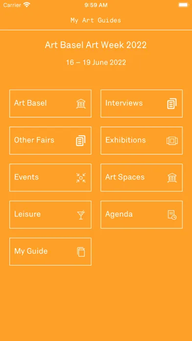 Zrzuty ekranu Art Basel Art Week 2022