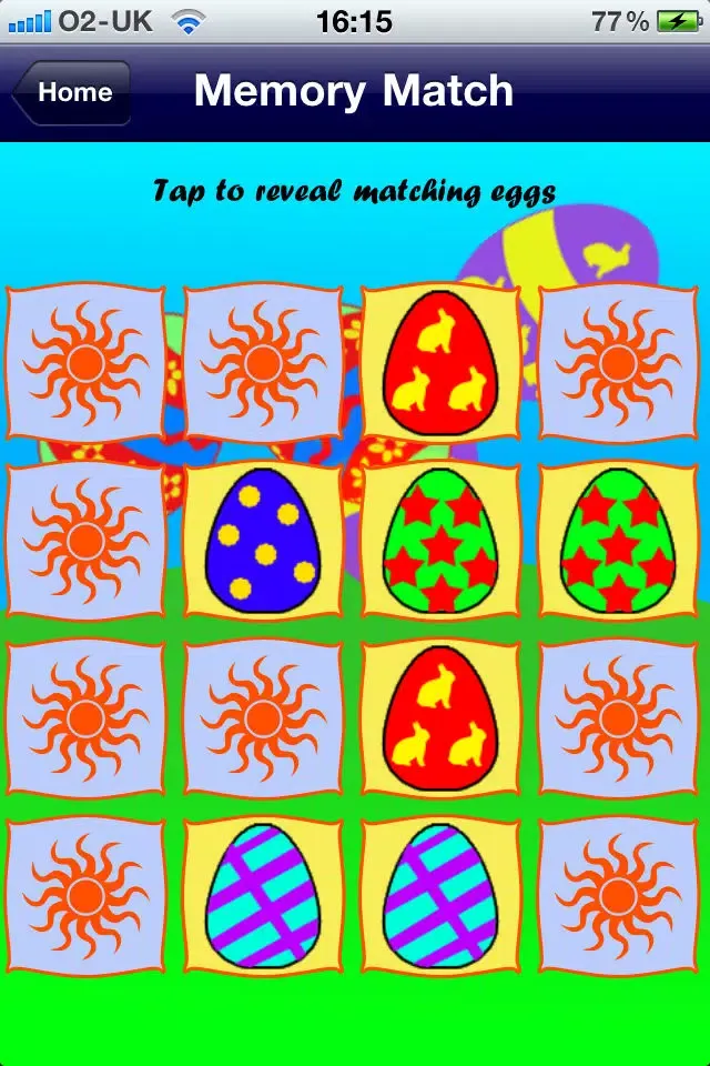 Tangkapan layar Easter Egg Matchy Matchy
