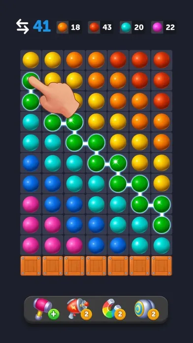 Ảnh chụp màn hình của Bubble Link - Connect & Match