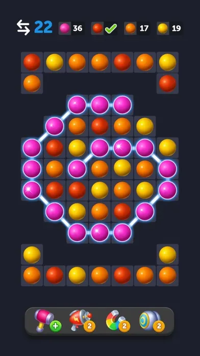 Ảnh chụp màn hình của Bubble Link - Connect & Match