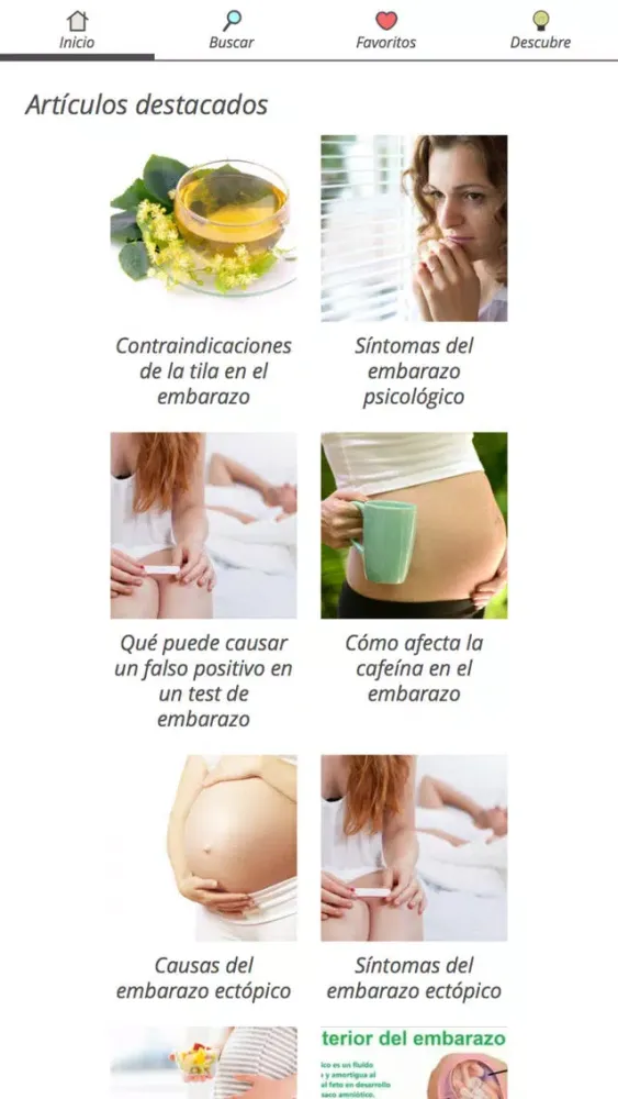 Consejos para embarazadas Screenshots