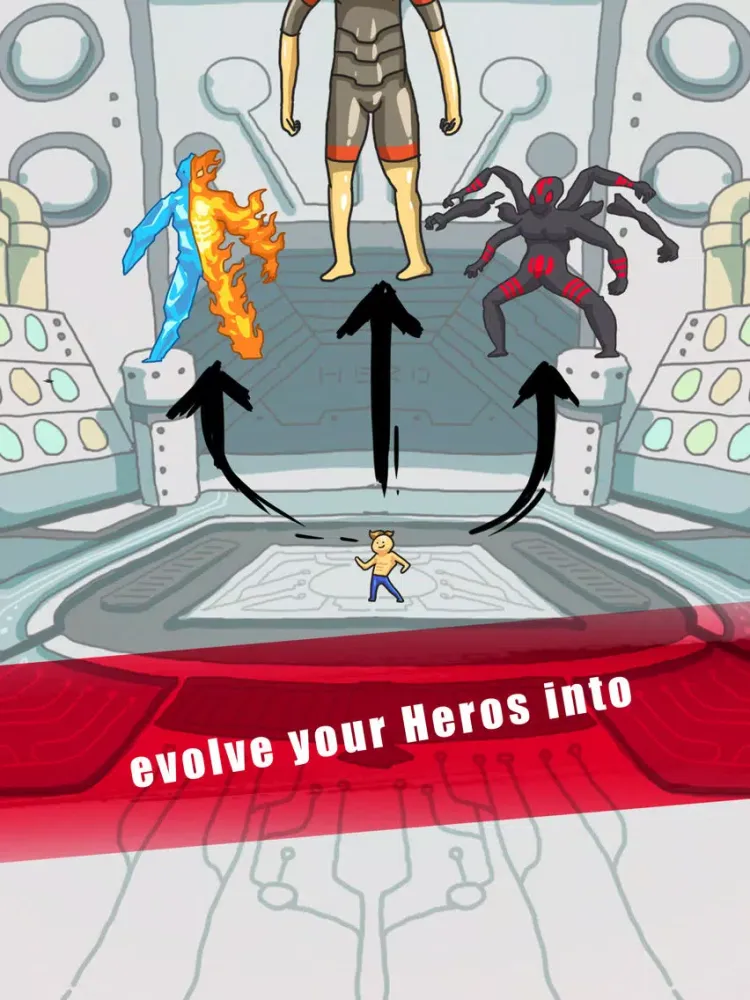 Captures d'écran de Heroes Evolution World iPad 