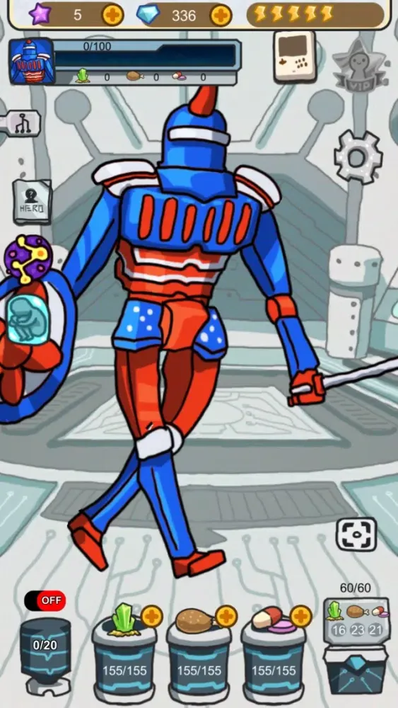 Captures d'écran de Heroes Evolution World