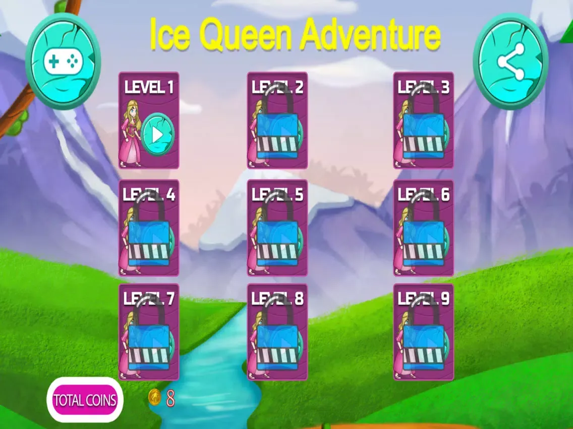 Zrzuty ekranu Ice Queen Adventure iPad 