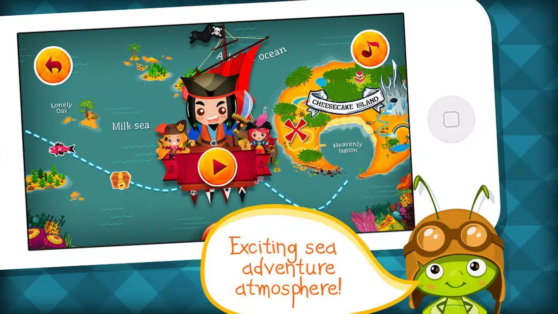 Tangkapan skrin Pirates! Mini Games & Puzzles+
