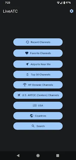 Capturas de pantalla de LiveATC for Android