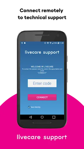 Screenshot di Livecare Support LiveLet