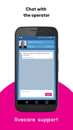 Screenshot di Livecare Support LiveLet