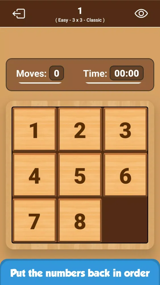 Скриншоты Number Slider Puzzle - Versus
