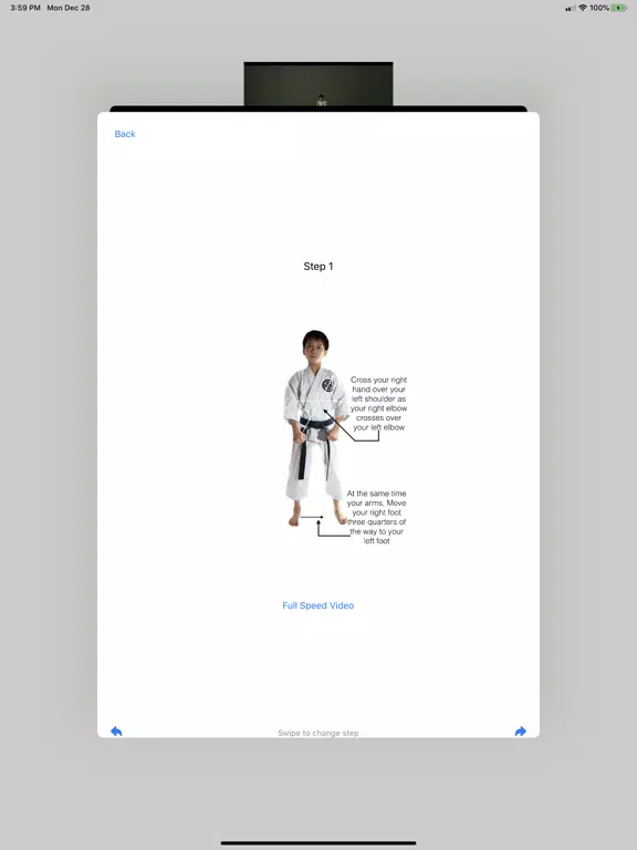 Shotokan Kata Unsu Guide iPad  سکرین شاٹس