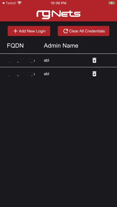 Capturas de tela do rXg Access Point Monitor Pro