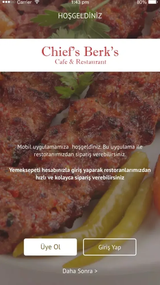 Chief's Berk's Cafe & Restaurant سکرین شاٹس