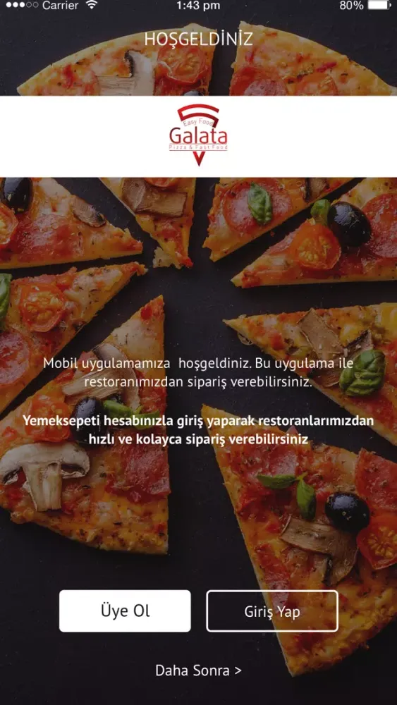 Скриншоты Galata Pizza & Fast Food